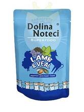 Superfood märgtoit kassidele Dolina Noteci lambaliha ja vasikalihaga, 85g
