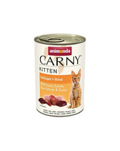Animonda Carny Kitten veise- ja linnulihaga, 400g