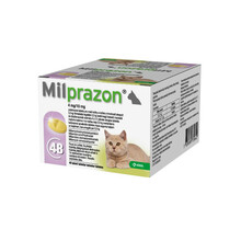 Milprazon 4 mg/10 mg ussitõrje tabletid väikestele kassidele ja kassipoegadele, 1 tablett