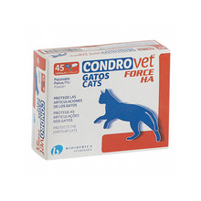 Bioiberica Condrovet Force HA kassidele, 45 kaps.