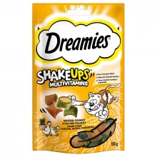 Dreamies ShakeUps multivitamiinid kassidele kanaga, 55 g