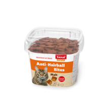 Sanal Anti Hairball Bites maiused karvapallide vastu kassidele, 75 g