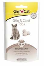 Gimcat Skin & Coat Tabs toidulisand kassidele, 40 g