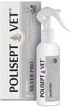 JM Sante Polisept Vet Spray Silver Pro haavalahus koertele ja kassidele, 200 ml