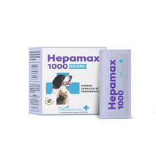 Bioveterinary Hepamax 1000 toidulisand lemmikloomadele, 28 pakki