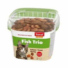 Kasside lisatoit SANAL Fish Trio, 75 g