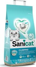 Bentoniiitliiv kassidele Sanicat Clumping, 16 L, Marseille'i seebi lõhnaga