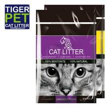 Bentoniiitliiv kassidele Tiger Pet, lavendel, 10 L