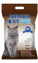 Bentoniiitliiv kassidele Premium Cat Coffee, 20 L