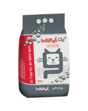 Bentoniitliiv kassidele Bazyl Ag+ White, 10 L