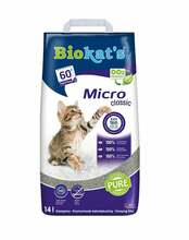 Bentoniiitliiv kassidele Biokats Micro Classic, 14 L