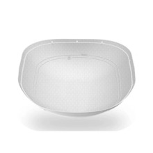 Kassiliivamatt Petkit P9221, 52 x 48 cm, hall/valge