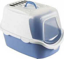 Kassitualett Zolux Cathy Easy Clean, 56 x 40 x 40 cm, sinine/valge