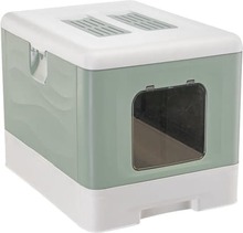 Kassitualett Ferplast Sahara Green, 52 x 39 x 40 cm, roheline