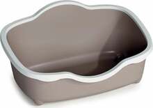 Kassitualett raamiga Zolux Chic Open 590109TAU, 56 x 38.5 x 26 cm, helepruun