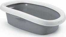 Kassitualett raamiga Zolux Sprint 10 590105GPI, 43 x 31 x 14 cm, valge/hall