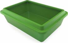 Kassitualett Sum Plast, 41.7 x 30 x 12.5 cm, roheline