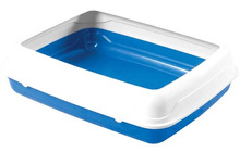 Kasside tualett Classic, 47 x 39 x 15 cm, sinine