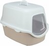 Suletud kassitualett Trixie Vico 402711, 40 x 40 x 56 cm, pruun/valge