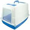 Suletud kassitualett Georplast Heidi, 54 x 39 x 39 cm, sinine/valge