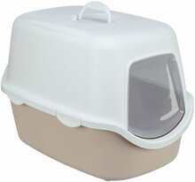 Suletud kassitualett Trixie Vico 402711, 40 x 40 x 56 cm, pruun/valge