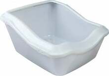 Kasside liivakast Trixie 40371, 54 x 45 x 29 cm, valge