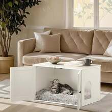 Kassiliivakast Feandrea PCL002X02, 80 x 53 x 50 cm, valge