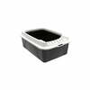 Kassiliivakast Rotho Bonnie Eco, 57,2 x 39,3 cm, must/valge