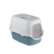 Kinnine kassitualett Stefanplast Cathy, 40 x 56 x 40 cm, sinine