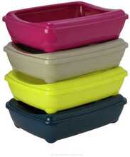 Kassitualett Yarro International Jumbo Oval, 43 x 57 x 15 cm, beež