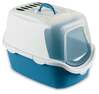 Kassitualett Stefanplast Cathy Easy Clean, 56 x 40 x 40 cm, valge/sinine