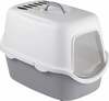 Kinnine kassi liivakast Stefanplast Cathy Filter 98685, 56 x 40 x 40 cm, valge/hall