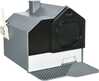 Kasside liivakast PawHut Scoop, 47 x 45 x 42 cm, valge/hall