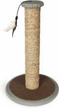 Kasside kraapimispost Karlie Rofra, 49 cm, hallpruun