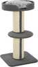 Kasside kraapimispuu PawHut, 91 cm, hall, 45 x 45 x 91 cm