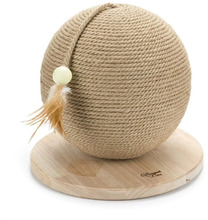 Kraapimispost kassile Beeztees, 30 x 30 x 27 cm, valge
