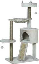 Kasside kraapimispost PawHut, 113 cm, helehall