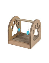 Kraapimispuu kassidele Carton+ Pets Fun Park, 35.5 x 35.5 x 35.5 cm