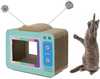 Kraapimispost kassidele Cats Collection CAT SCRATCRATOR, 40 cm, televiisor