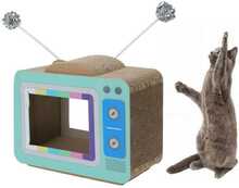 Kraapimispost kassidele Cats Collection CAT SCRATCRATOR, 40 cm, televiisor