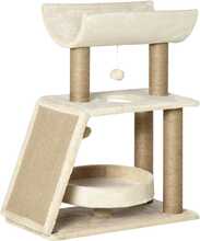 Kasside kraapimispost PawHut, 76 cm, helepruun