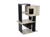 Kassimaja kraapimispostiga Trixie Citystyle, 98 cm, hall/must