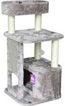 Kasside kraapimispuu Petrebels Little Rock 99, 99 cm, hall
