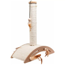 Kraapimispost kassile Karlie Flamingo, 52 x 40 x 21 cm, beež