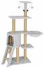 Kraapimispost kassile Springos Multi-Level Cat House, 136 cm, hall/beež