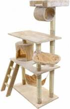 Kasside kraapimispuu Funfit, 140 cm, beež