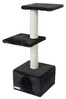 Kasside kraapimispuu Kerbl Venus Sweet, 85 cm, must