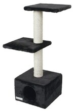 Kasside kraapimispuu Kerbl Venus Sweet, 85 cm, must