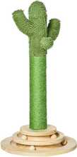 Kasside kraapimispost PawHut, 60 cm, roheline