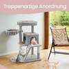 Kasside kraapimispuu Feandrea PCT51W, 96 cm, helehall